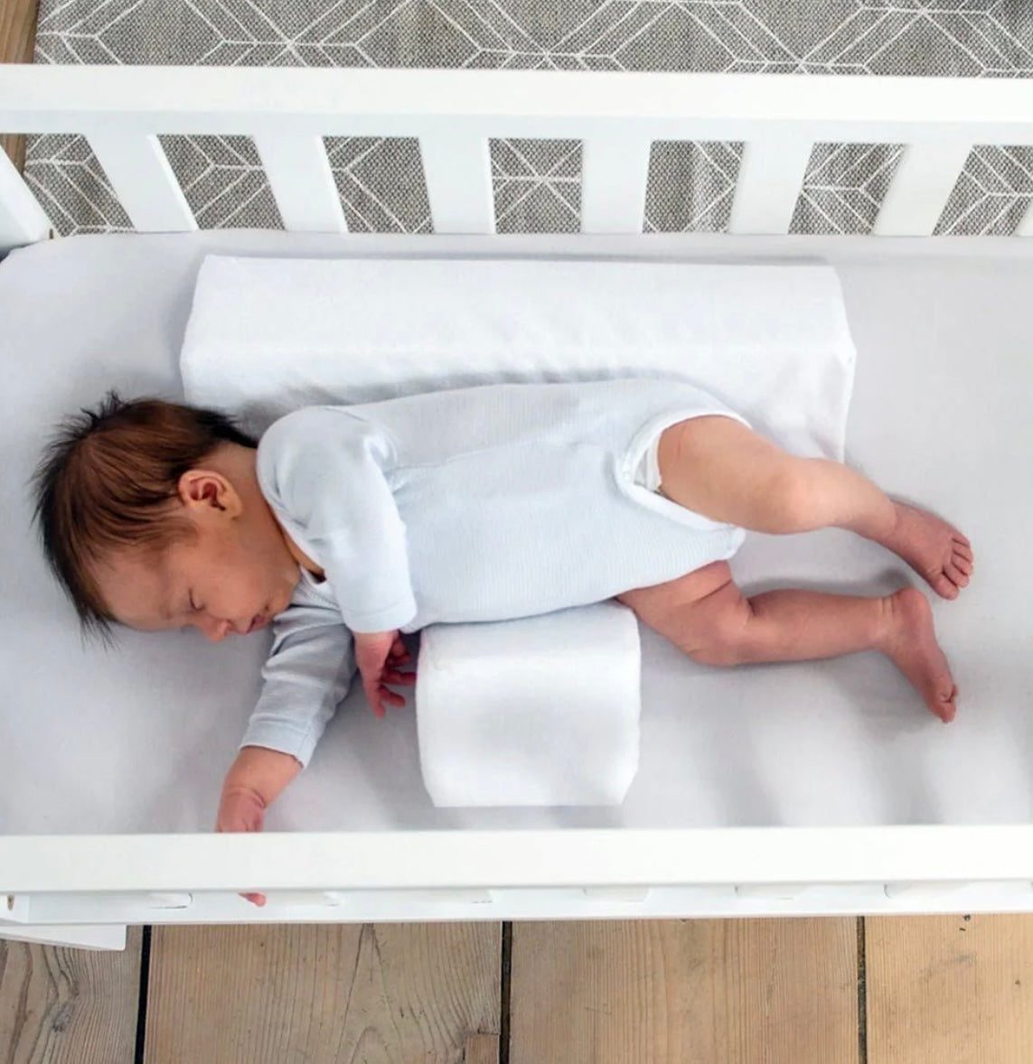 Almohada antivuelco blanca