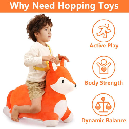 iPlay, iLearn Bouncy Pals - Caballo de salto de zorro