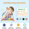 Juego de instrumentos musicales para niños, 32 piezas, 19 tipos, instrumentos de percusión de madera