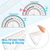 ZOOZE - Kit de herramientas matemáticas de 10 piezas con brújulas