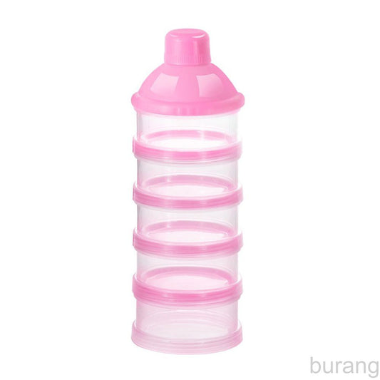 Dispensador de fórmula rosado