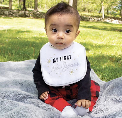 Hudson Baby - Baberos unisex días festivos, paquete de 10, talla única