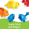Learning Resources Snap-n-Learn Matching Dinos - Juguete de conteo y clasificación
