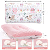HOMBYS Almohada para dormir, 100% algodón, 20 x 12 pies