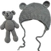 Gorro de oso para bebés recién nacidos