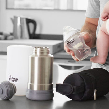 Tommee Tippee Closer to Nature - Calentador portátil de biberones de viaje - Multifunción, sin BPA