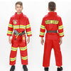 Golray Disfraz de bombero para niños 4-6 años