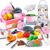 Juego de accesorios de cocina para niños, ollas y sartenes
