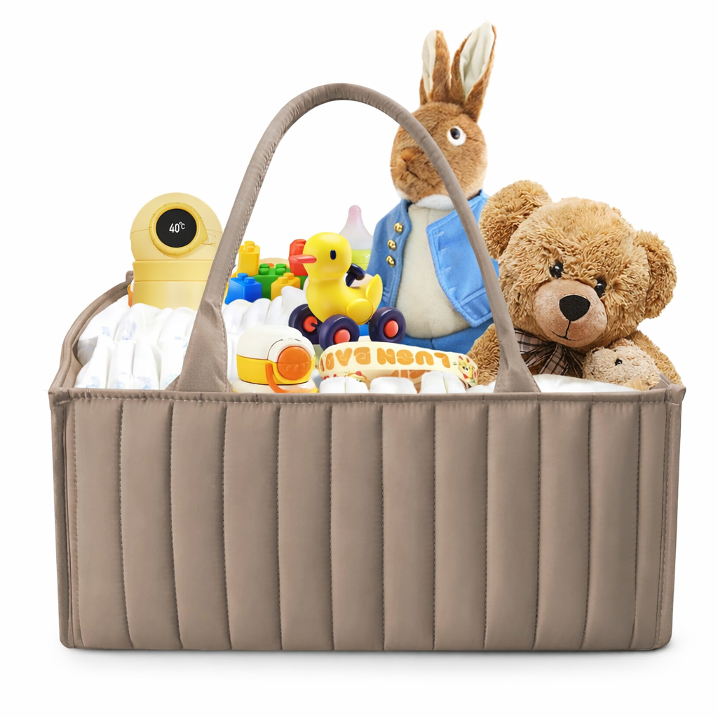 Organizador de cesta para pañales de bebé