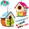 YOYOJOY Kit de manualidades para casa de pájaros y campanillas de viento, paquete de 2 artes