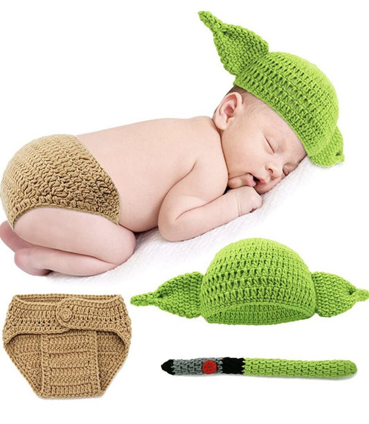 Conjunto para recién nacido baby yoda