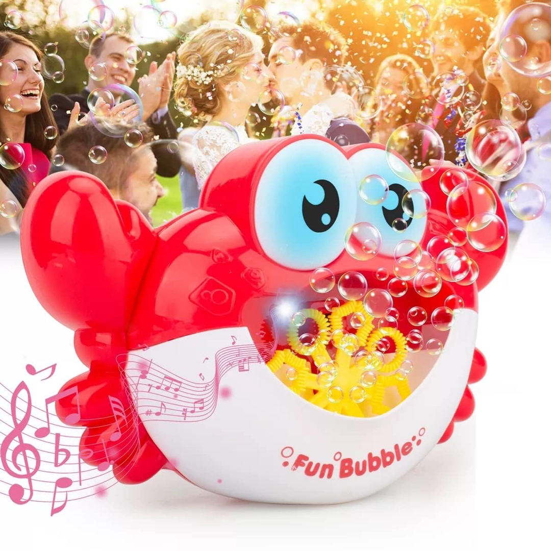 Máquina de burbujas cangrejo