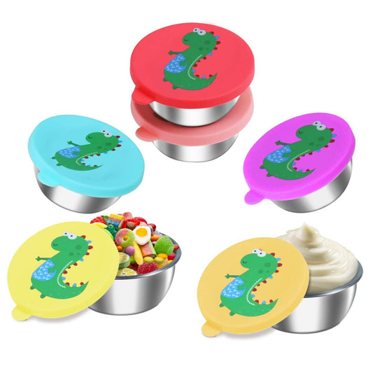 6 recipientes para aderezo de ensalada para niños, 1.9 onzas