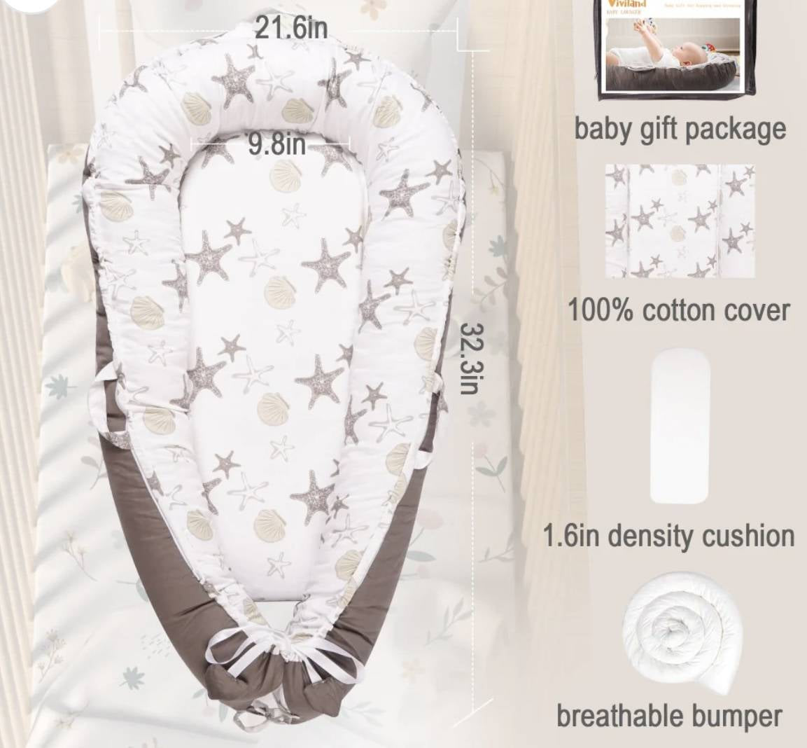 Softan nido para bebé estrellas de mar