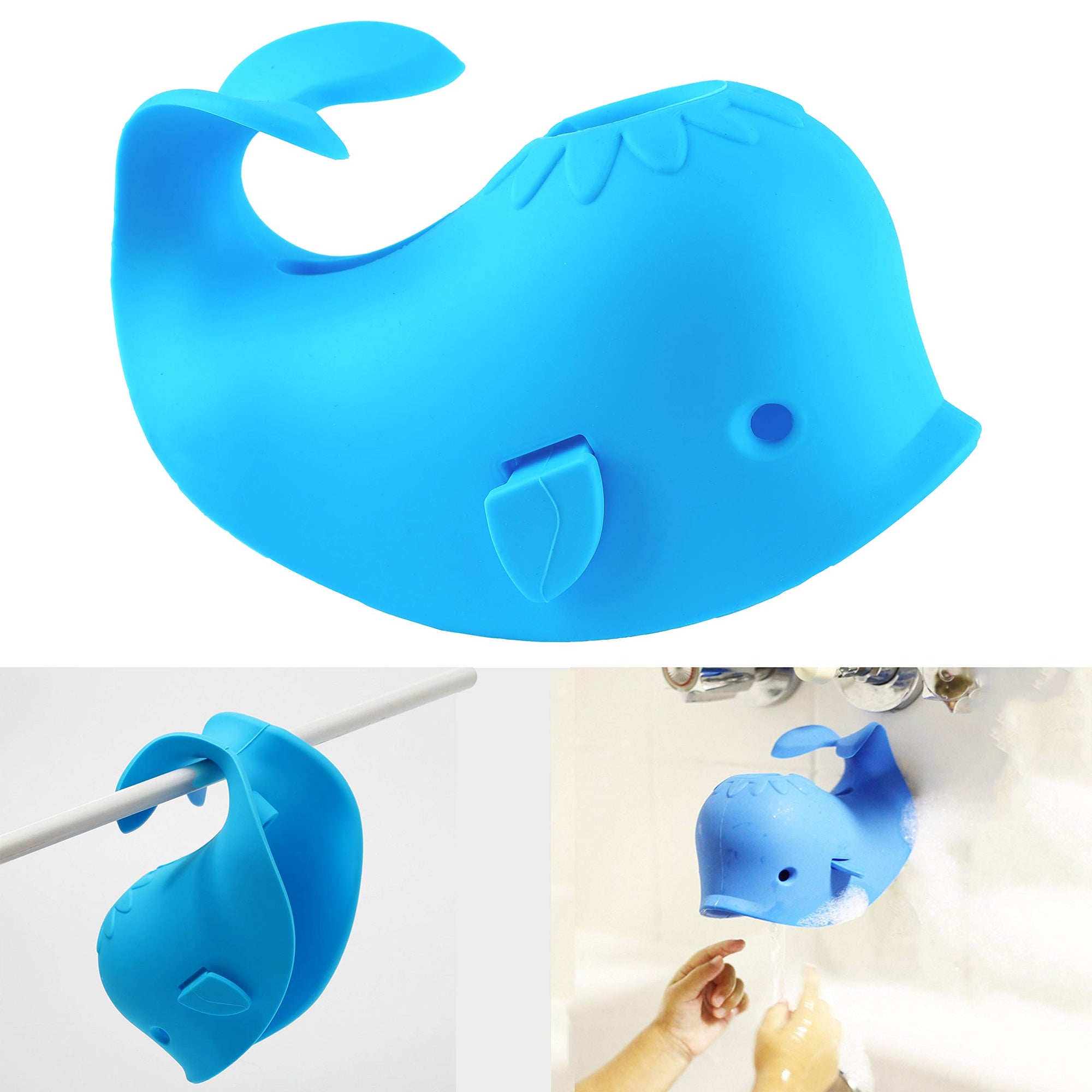 Protector de ballena para tubo del baño