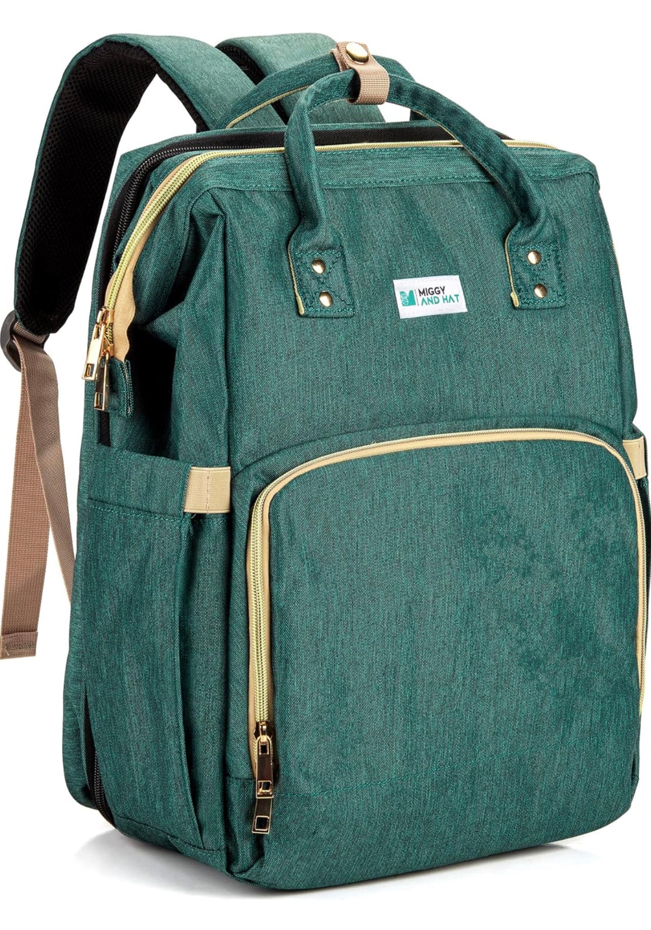 MiggyAndHat Pañalera verde