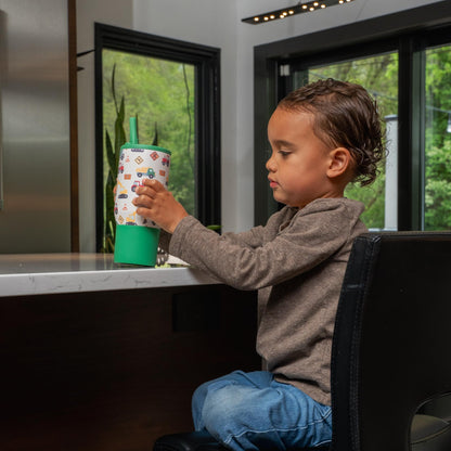 HydroJug Sport - Botella de agua aislada para niños de 14 onzas