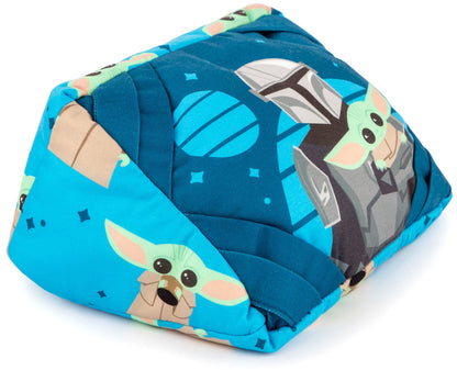 Funda pequeña para iPad – Apoyo suave con soporte con Baby Yoda Grogu