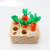 GoryeoBaby-Juguetes de madera, cosecha de zanahorias