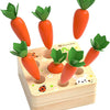 GoryeoBaby-Juguetes de madera, cosecha de zanahorias