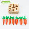 GoryeoBaby-Juguetes de madera, cosecha de zanahorias