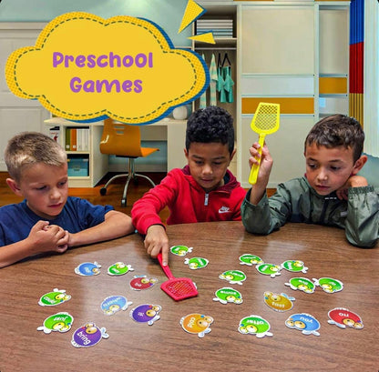 Juguete de aprendizaje Preescolar Swat The Sight Words