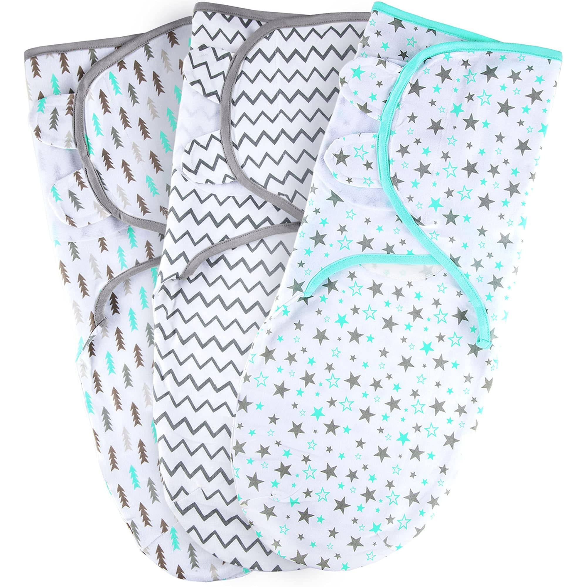 Bublo swaddle paquete de 3 unidades de 0-3 meses