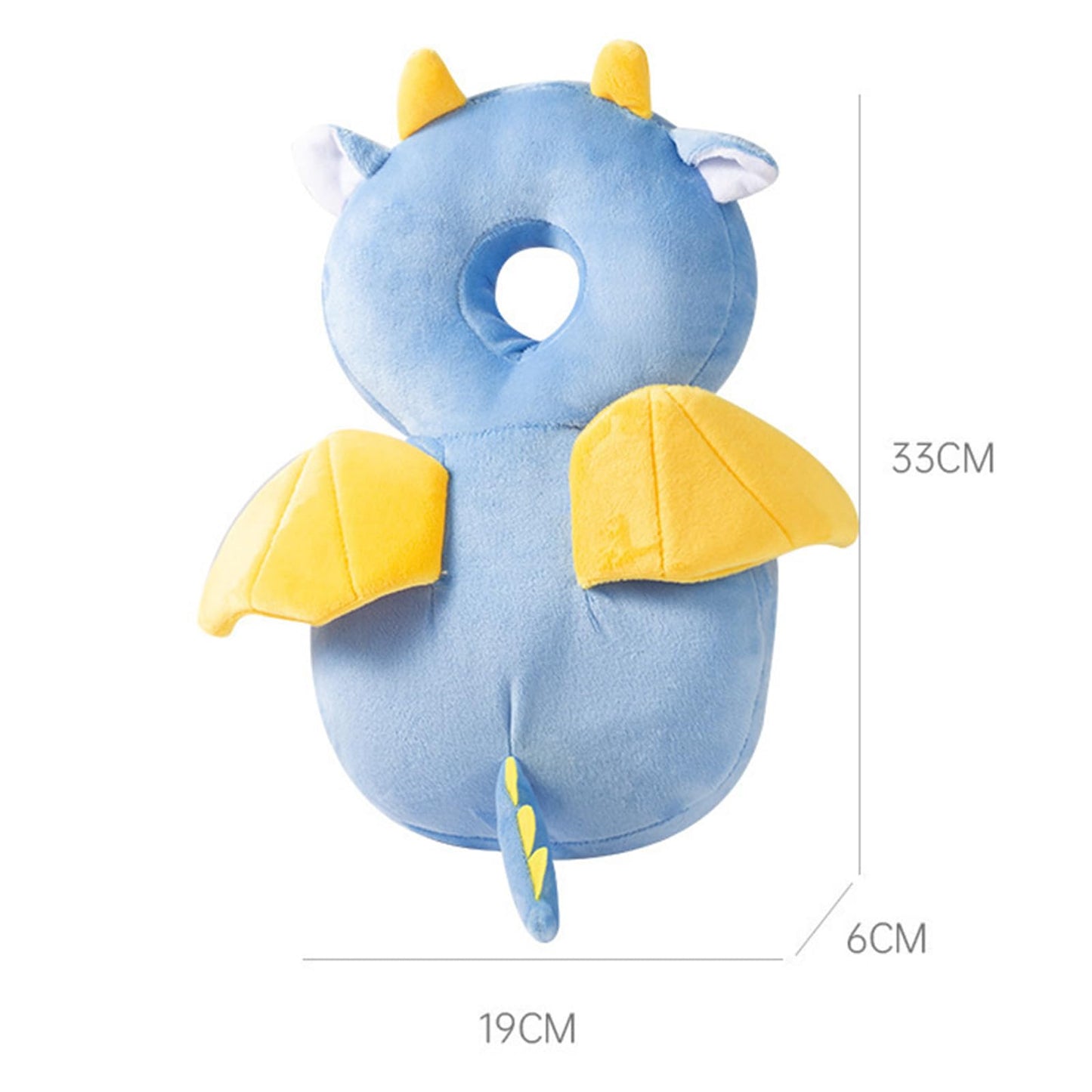 Protector de cabeza para andador de bebé Elefante