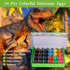MGparty 22 huevos de dinosaurio de Pascua para eclosionar huevos de dinosaurio