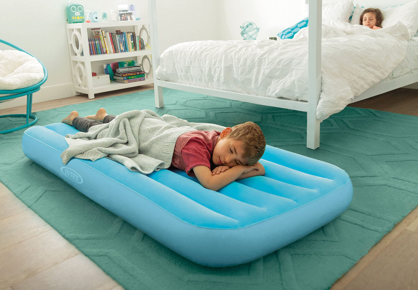 Intex Cozy Kidz - Cama de aire inflable