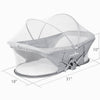 LuckyDove Travel Bassinet-Portátil plegable