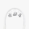 DockATot Toy Arch & Toy Bundle Set - White