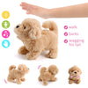 Liberty Imports Peluche Golden Retriever - Cachorro electrónico interactivo