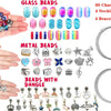 Kit de fabricación de pulseras con dijes DIY para niñas