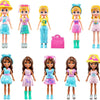 Polly Pocket Muñecas y set de juego, juguete de unicornio con 2 muñecas y 19 accesorios