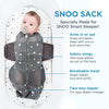 Happiest Baby - Bolsa de dormir para bebé, cobija para envolver al bebé, 100% de algodón orgánico 0-2 meses