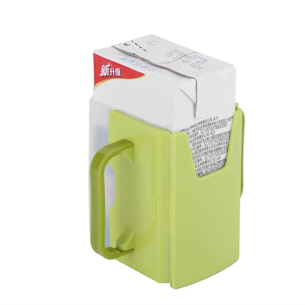 Yosoo - Soporte ajustable para botella con asa para botella de leche y jugo a prueba de derrames
