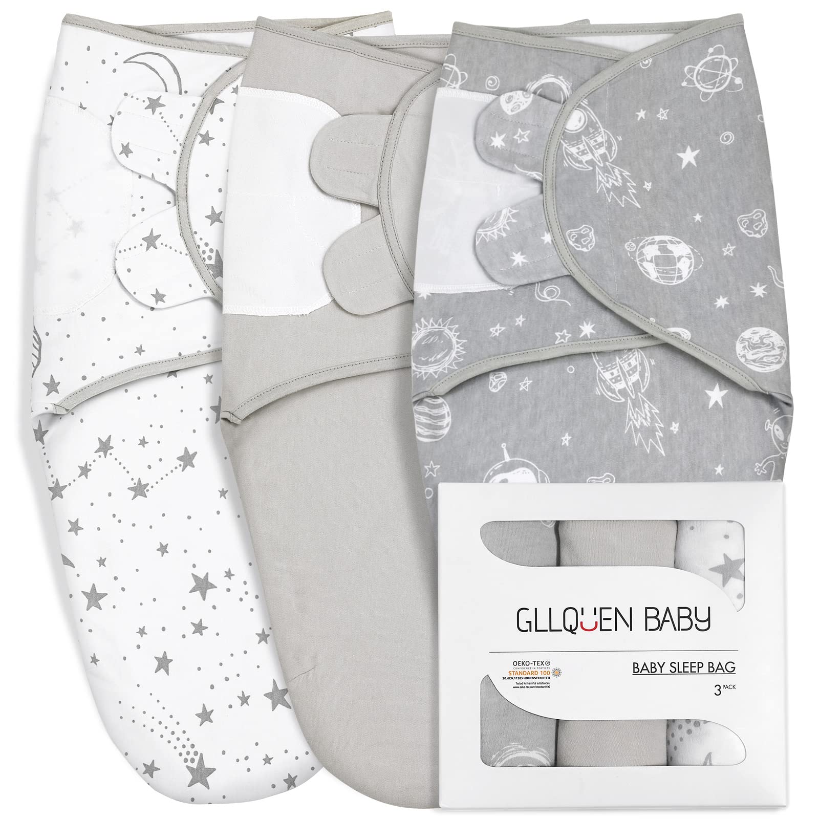 GLLQUEN BABY - Mantas para bebé 0-3 meses