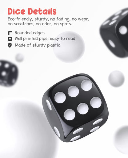 JoyCat Juego de dados de 100