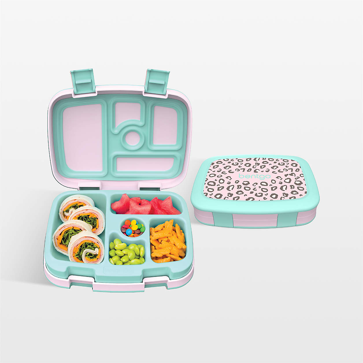 Bentgo ® Fiambrera bento para niños con estampado de leopardo