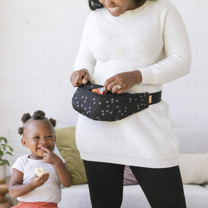 Baby Tula Lite - Portabebés compacto, ultra compacto y ligero, práctica bolsa de transporte, ergonómica y múltiples posiciones para 12 – 30 libras