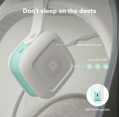 Frida Baby 2-en-1 Máquina de Sonido Portátil + Luz Nocturna – Máquina de Ruido Blanco