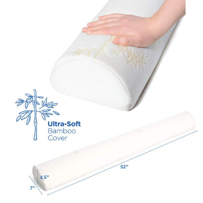 Milliard Parachoques de cama, con funda de bambú y funda antideslizante, hipoalergénica, resistente al agua y lavable