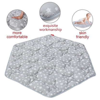 Alfombra de juego Moonsea hexagonal infantil