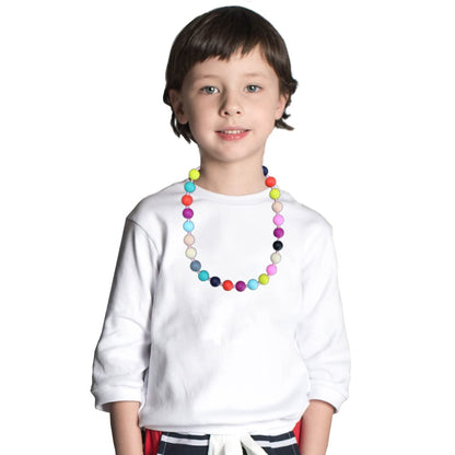 Collares masticables para niños sensoriales, 2 piezas de collar masticable