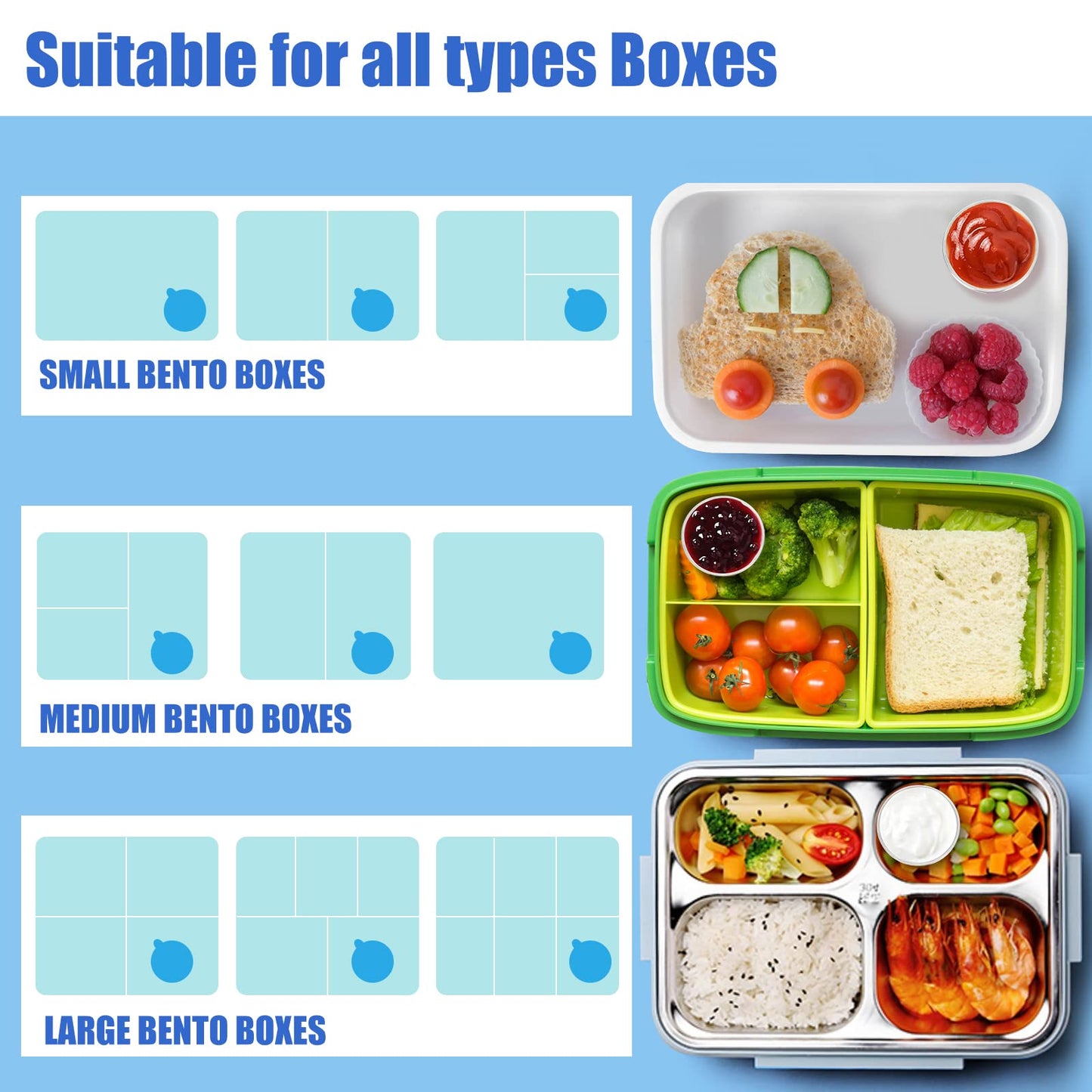 KOUARA Recipientes de aderezo para ensaladas