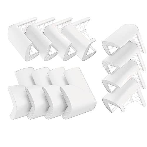 Skyla Homes - Protectores suaves para esquinas (12 unidades)