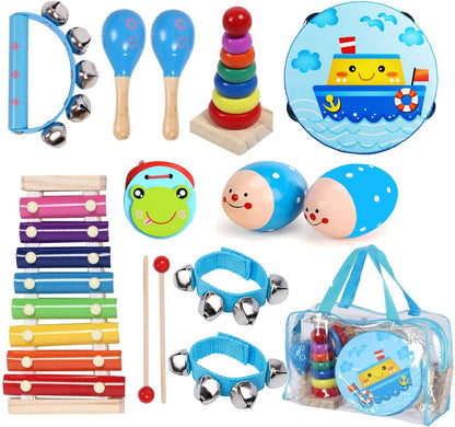Juegos de instrumentos musicales para niños, 12 unidades