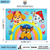 Franco Alfombra antideslizante para habitación de niños, 69 x 52 pulgadas, Paw Patrol