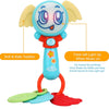 PALA PERRA Baby Rattle, 3 in 1 Musical